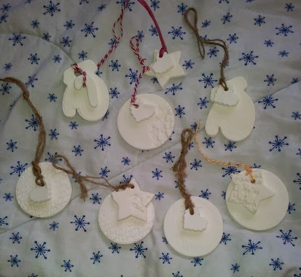 Sheryl's Crafting Corner Cornstarch and baking soda ornaments