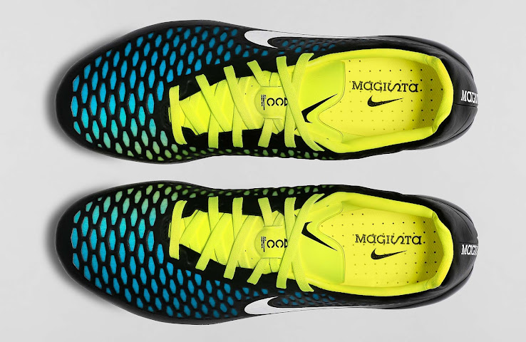 nike magista opus black blue