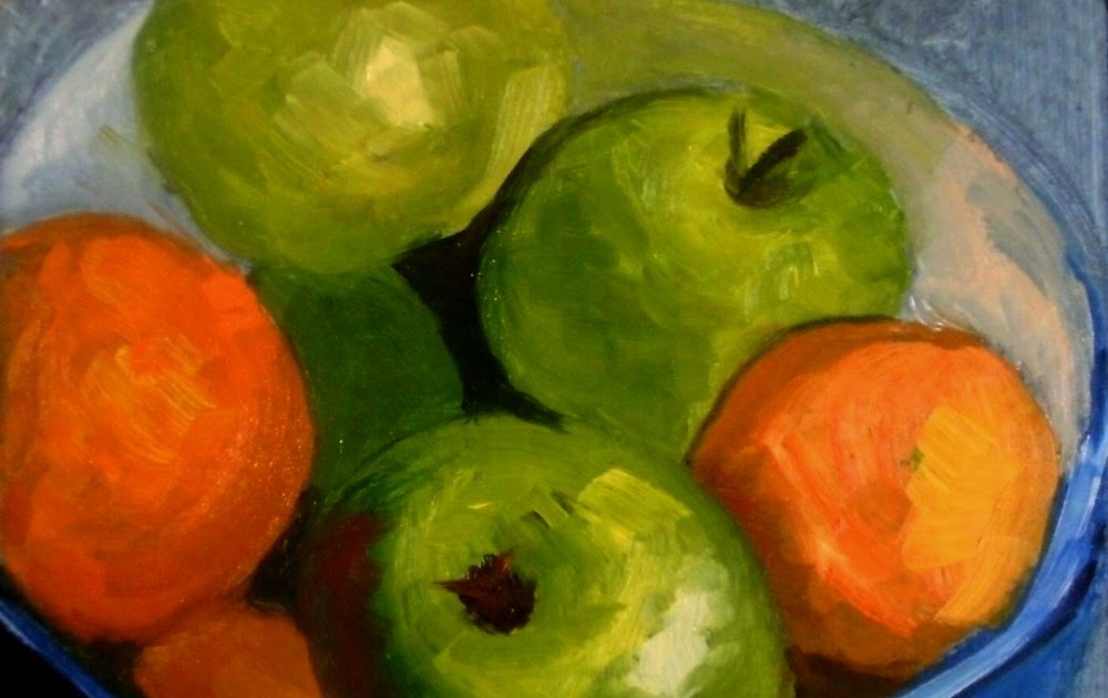 Karla Uphoff Fine Art Comparing Apples and Oranges