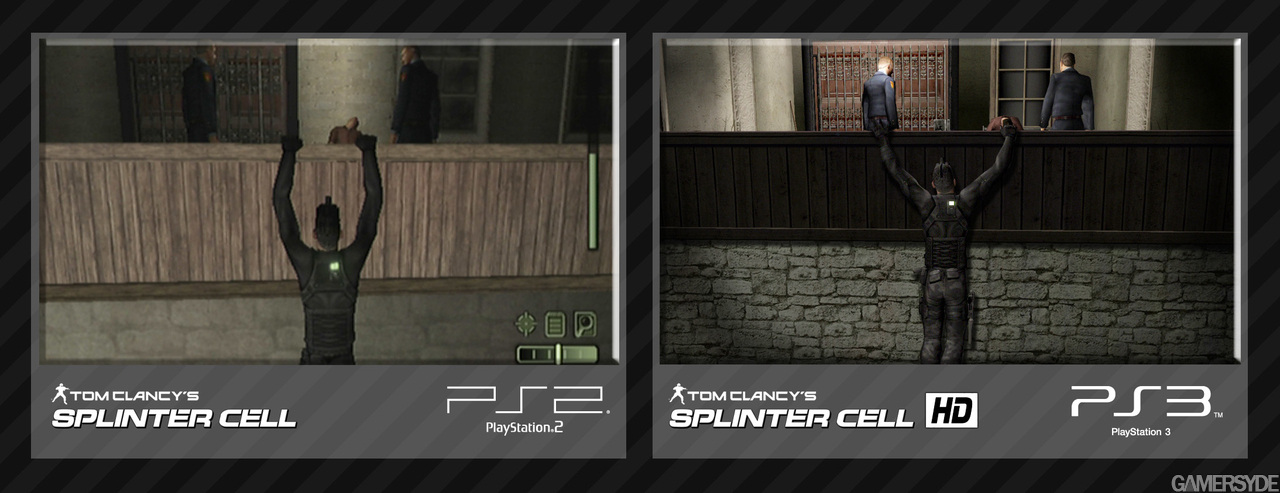 y ahora ¿el mismo juego en alta definición? Splinter+Cell+Trilogy+Comparison+05
