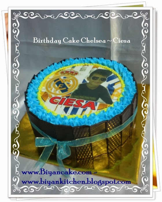 BIyanCakes Toko kue online di bekasi Kue tart Bola Real madrid Ciesa