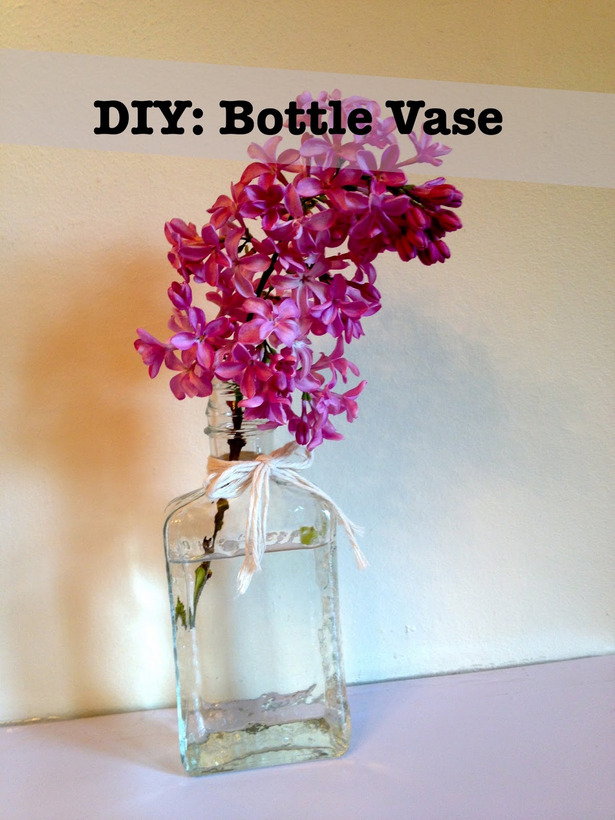 BK Weekend DIY Bottle Vase