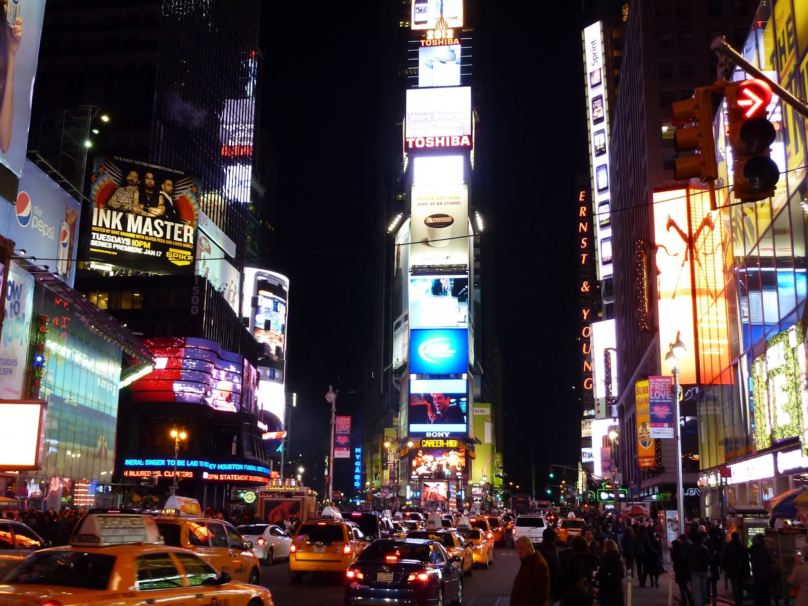 Jour 1 Voyage, Times Square, Rockefeller Center New York en 3 jours