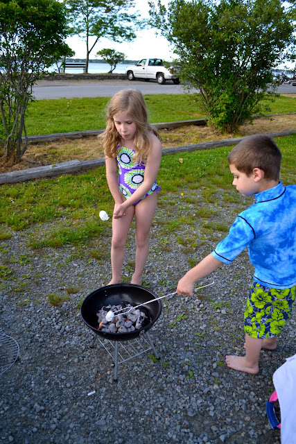 Making S'mores