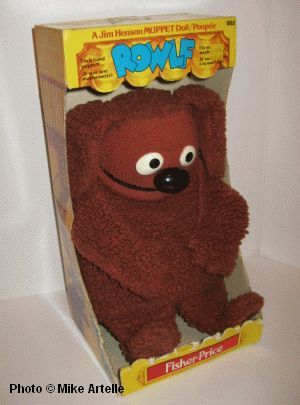 Vintage Jim Henson Blockbuster The Muppets FOZZIE BEAR 7 Plush Stuffed Animal Toy 1990's Muppet 1998