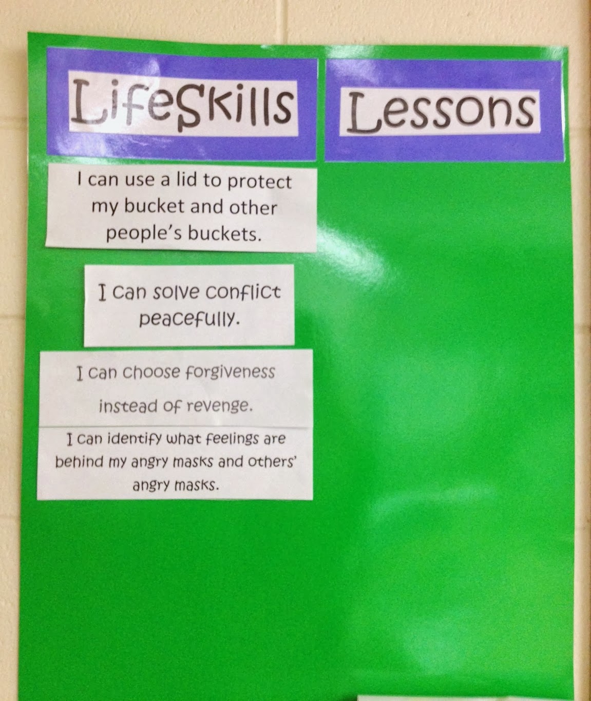 Classroom Counseling Posters The Responsive Counselor