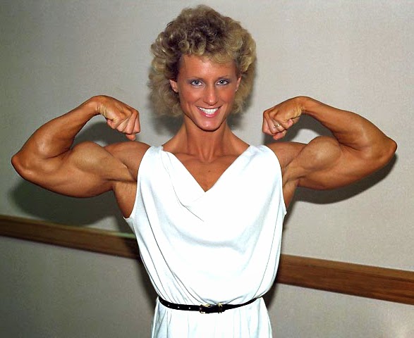 80's Female Muscle: Valerie Basilone