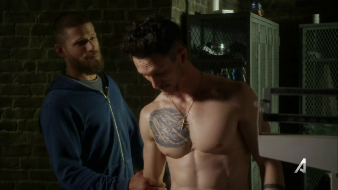 Frank Grillo & Jonathan Tucker & Mac Brandt Shirtless.