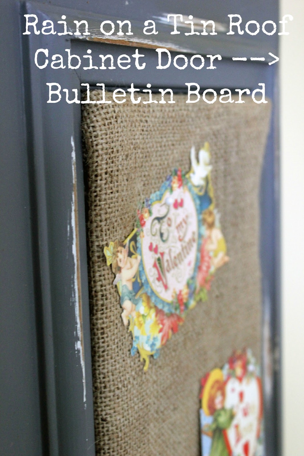 Door turned Bulletin Board