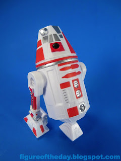 R4-Series Astromech Droid White with Red and Silver 