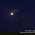 8 April 2015: Konjungsi Bulan dengan Planet Saturnus