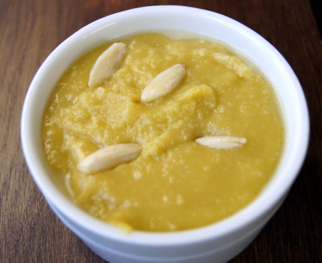 Simple Vegetarian Recipes Badham Halwa/Almond Halwa