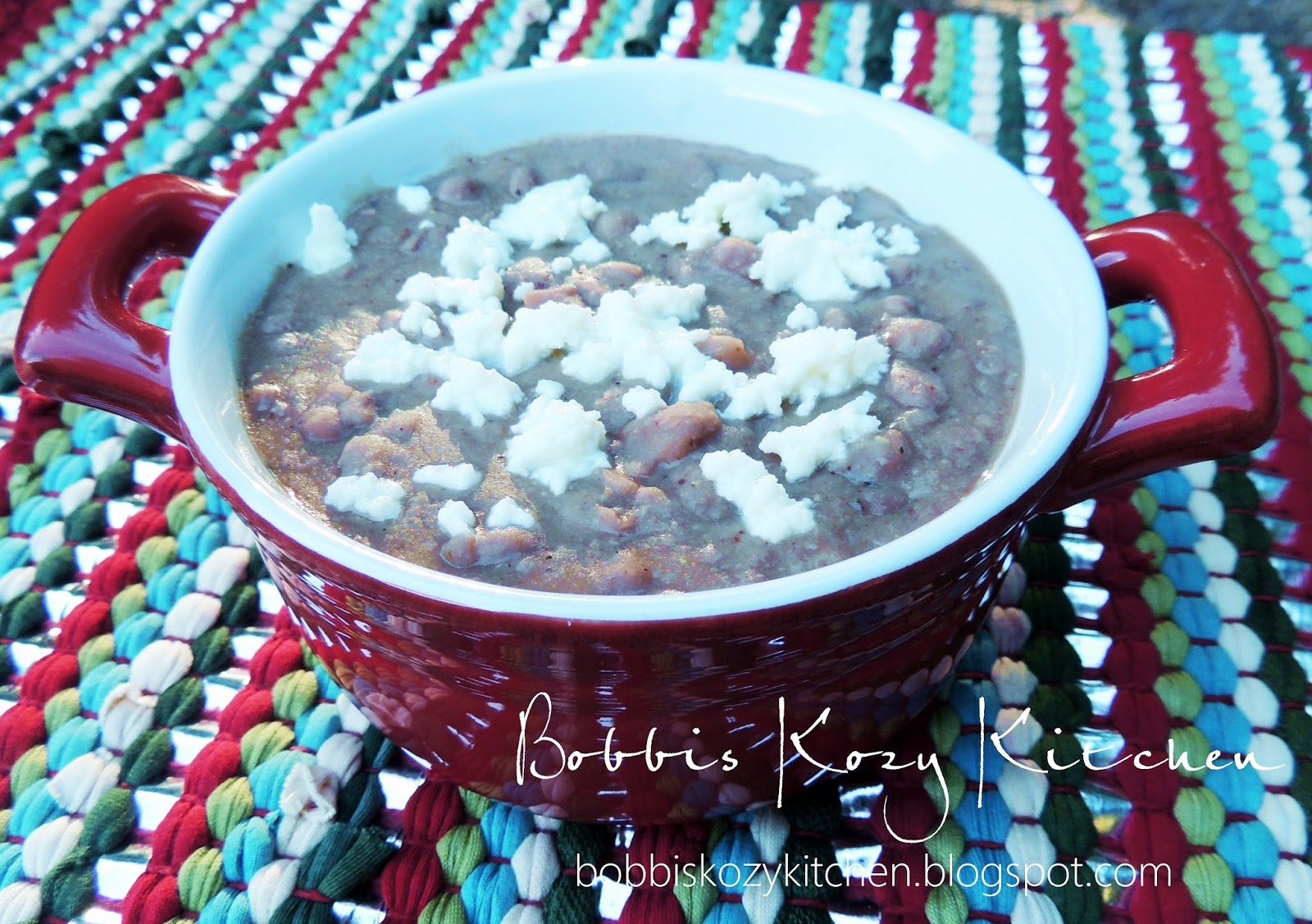 Homemade Healthy "Refried" Beans Bobbi's Kozy Kitchen