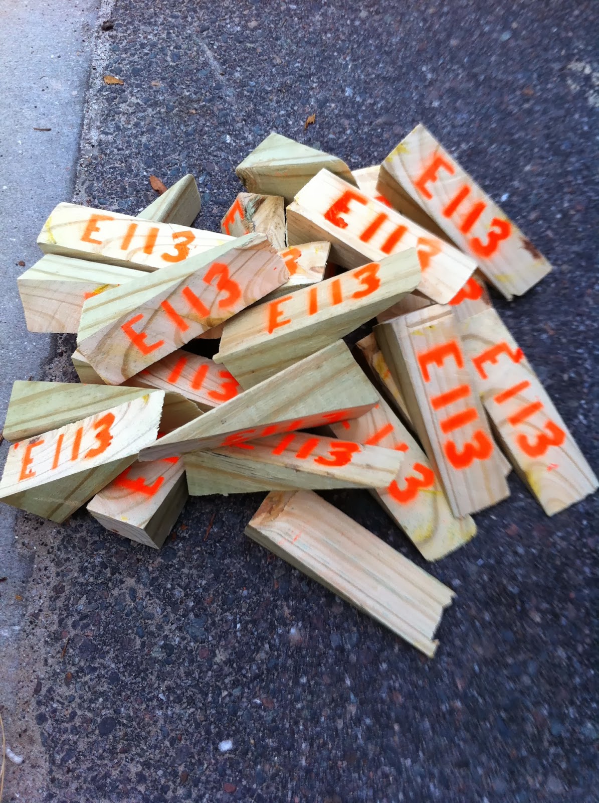 Priority Firefighting Homemade Door Chocks