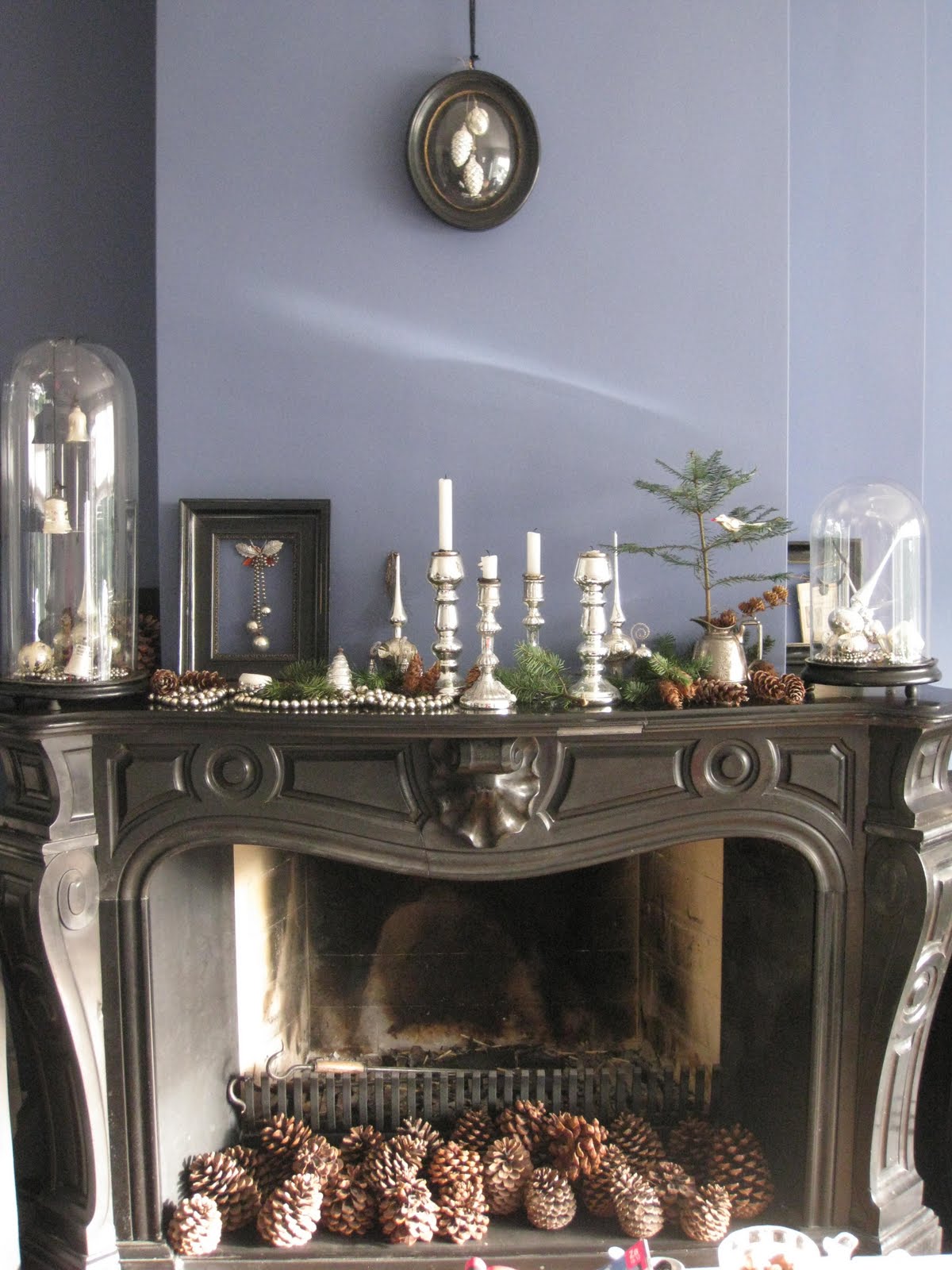 wonen met brocante De schouw in kerstsfeer wonen met brocante De schouw in kerstsfeer