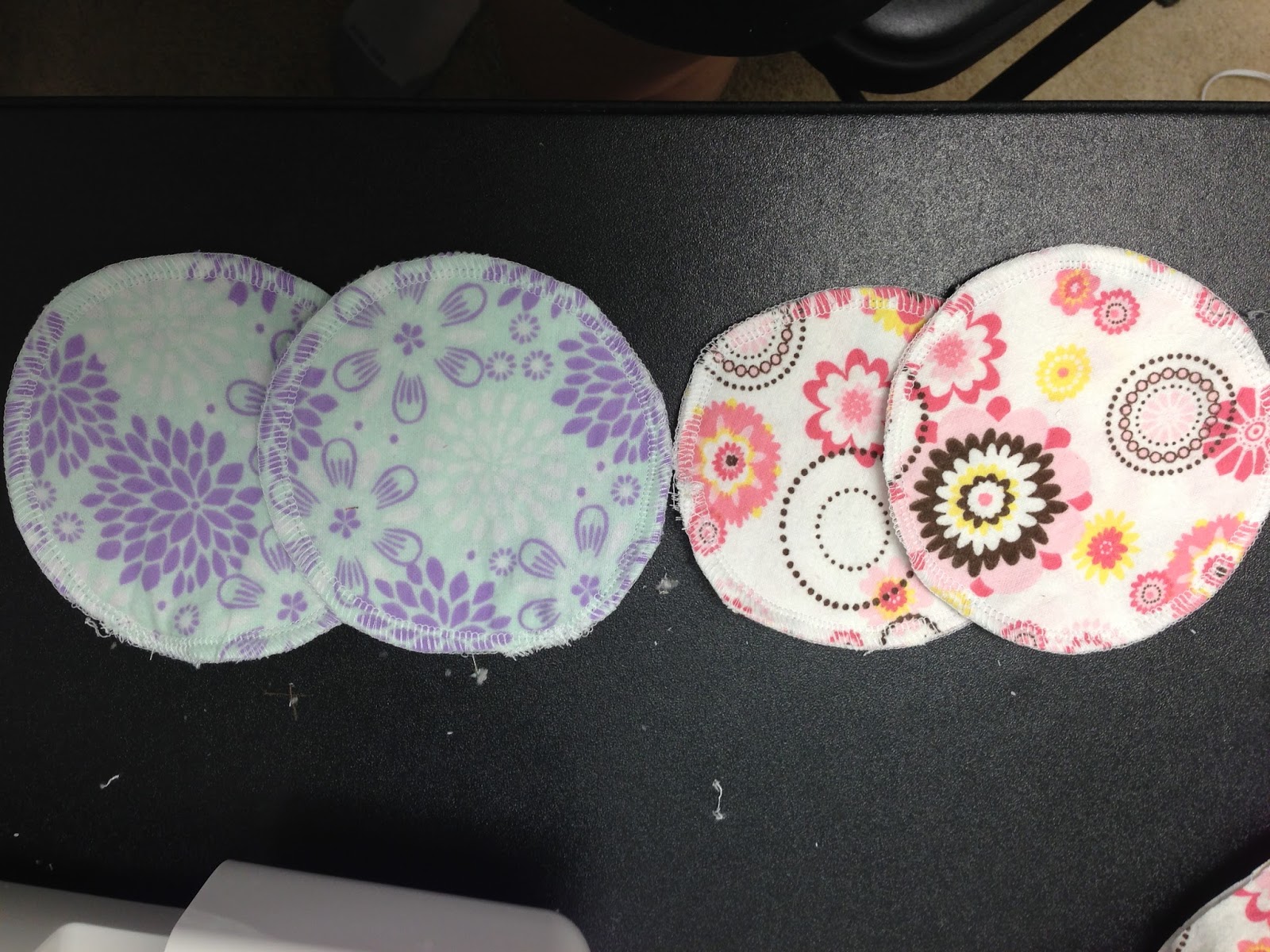 Reusable nursing pads Naturally Crafty Mom