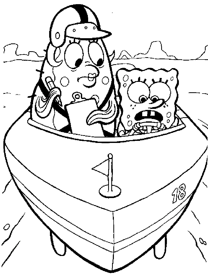 Colorear Bob Esponja