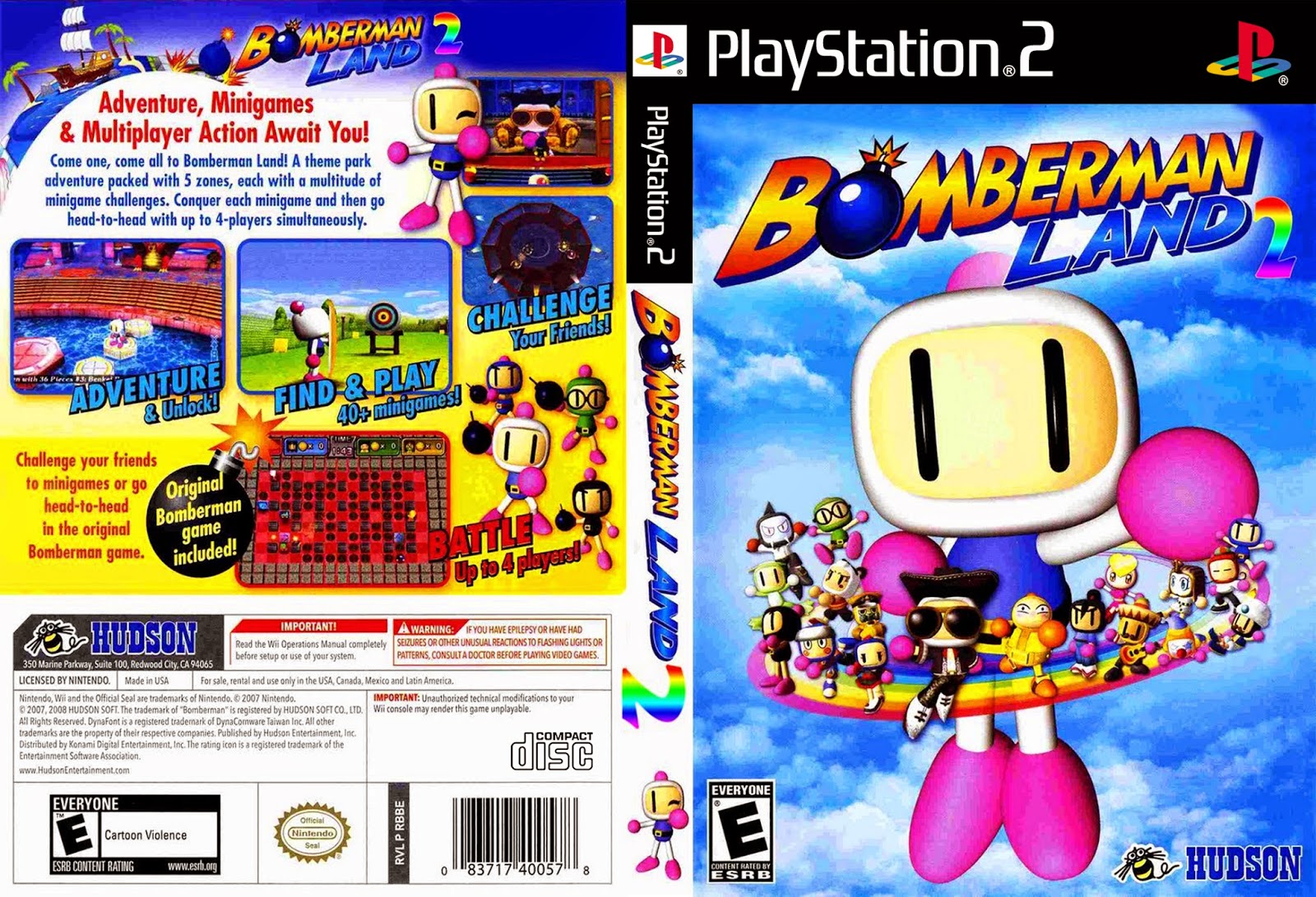 nos MUDAMOS!! Bomberman Land 2