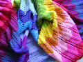 Knitting Chevrons in Technicolor $5.00