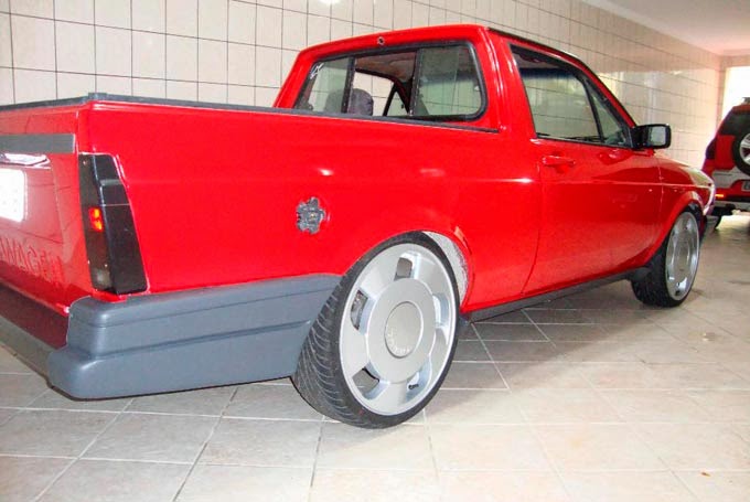 Saveiro Quadrada Rebaixada Rodas Orbital aro 18" Saveiro Quadrada Rebaixada Rodas Orbital aro 18"