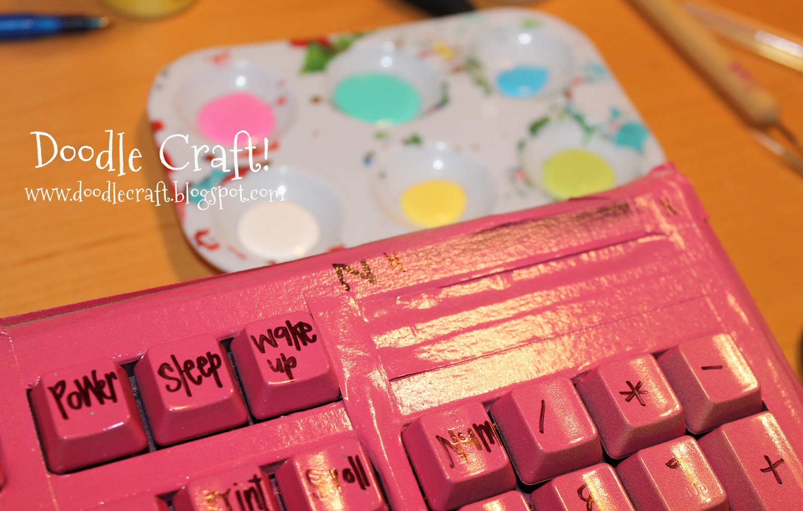 Doodlecraft Easter Egg Keyboard DIY!