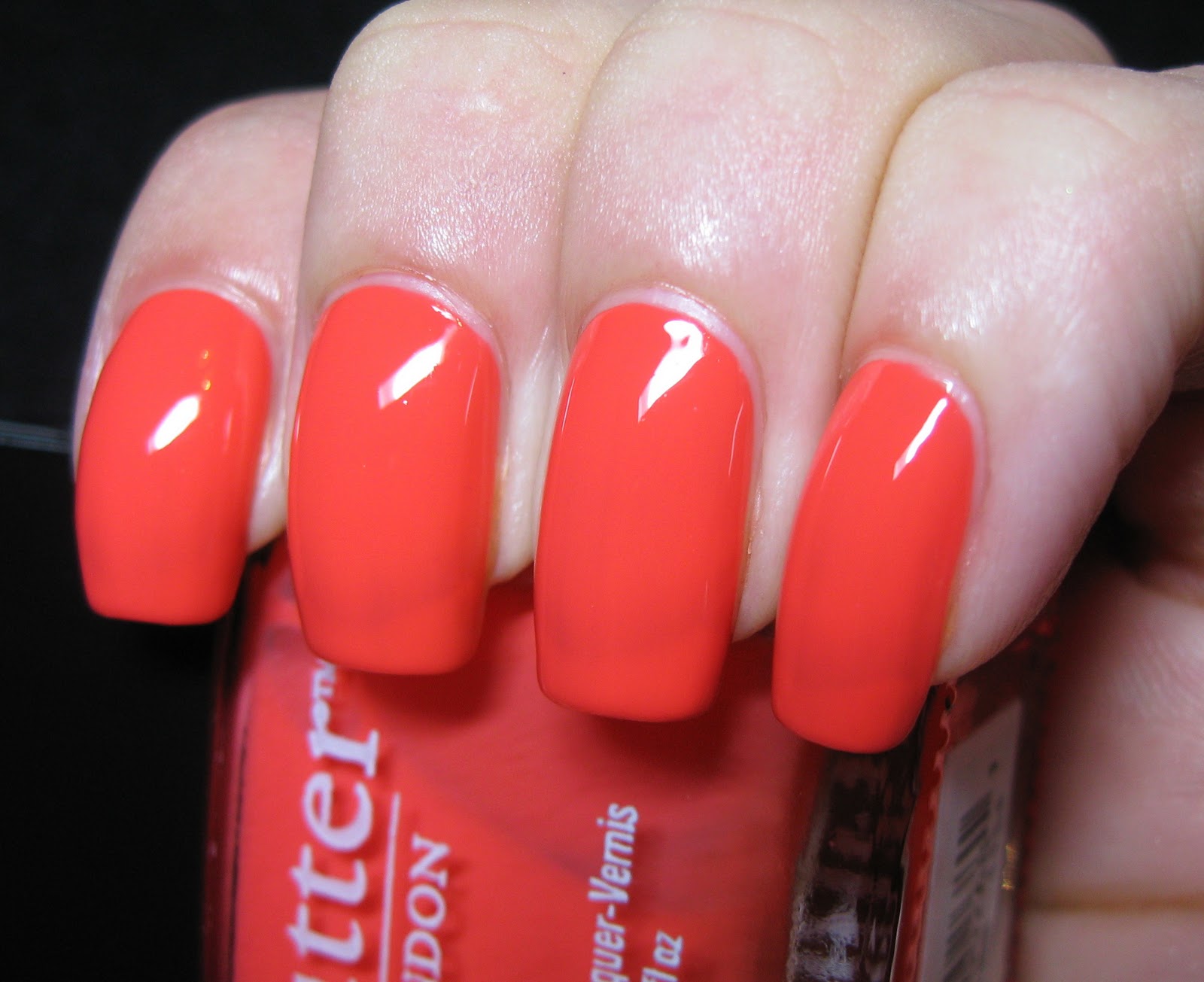 7. Butter London Nail Lacquer in "Jaffa" - wide 6