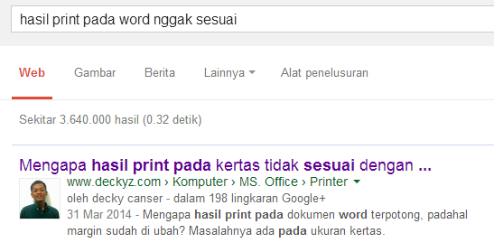 Ternyata kata &quot;Nggak&quot; telah dikenali google