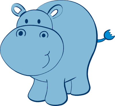 La Chachipedia: Hipopótamos para colorear