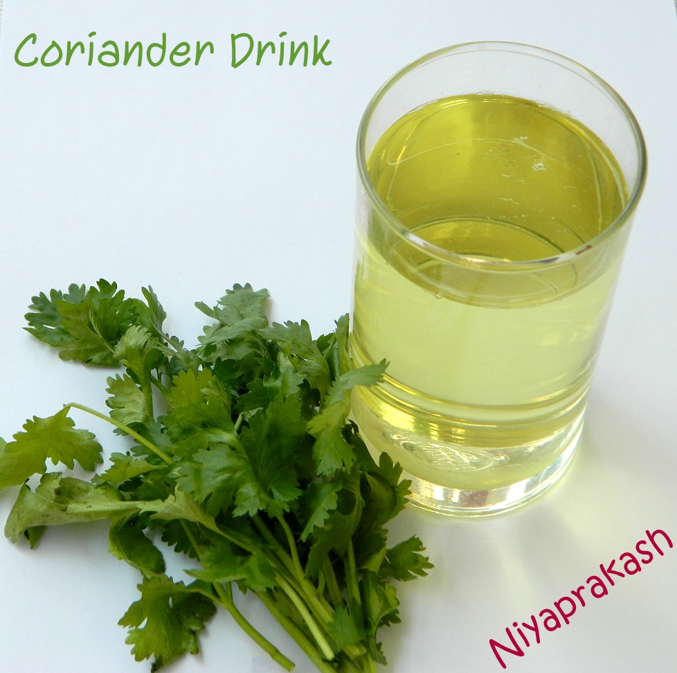 Niya's World Coriander Drink Good for health
