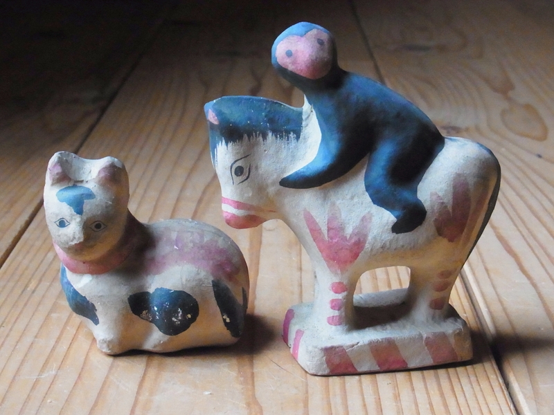 八郷の日々: 古賀人形は赤