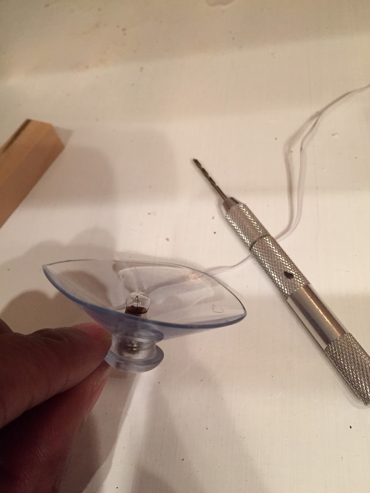 Jocelyn's Mountfield Dollhouse From Suction Cup to Ceiling Light