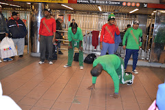NYC BREAKDANCERS IN SUBWAY