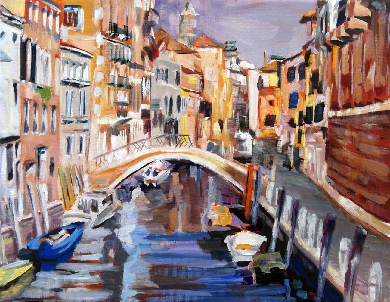 Daily Painters of Florida Painting of Venice