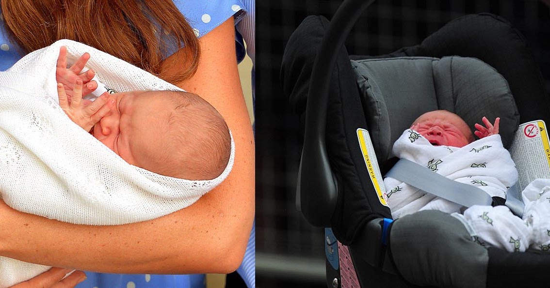 The Baby Box Company Prince the royal baby leaves hospital in