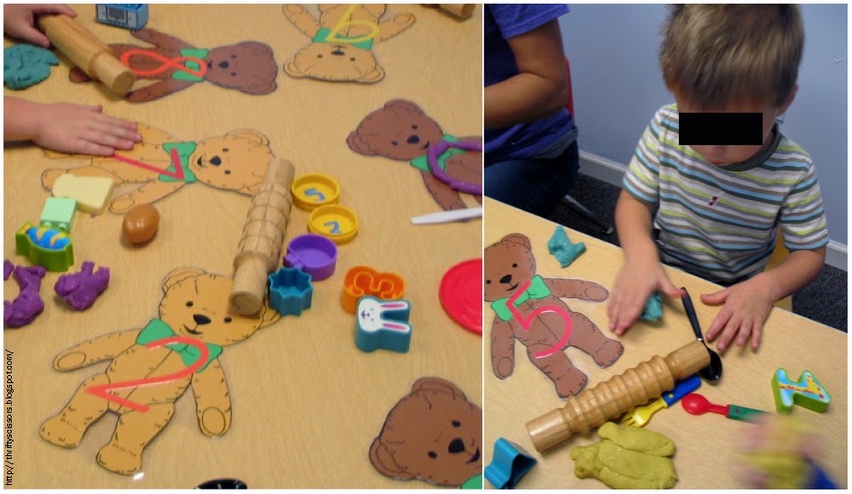 PlayDoh Mats for Early Learners Thrifty Scissors
