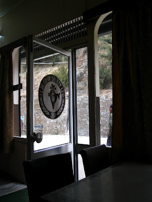 door into Indian Coffee House, Shimla 