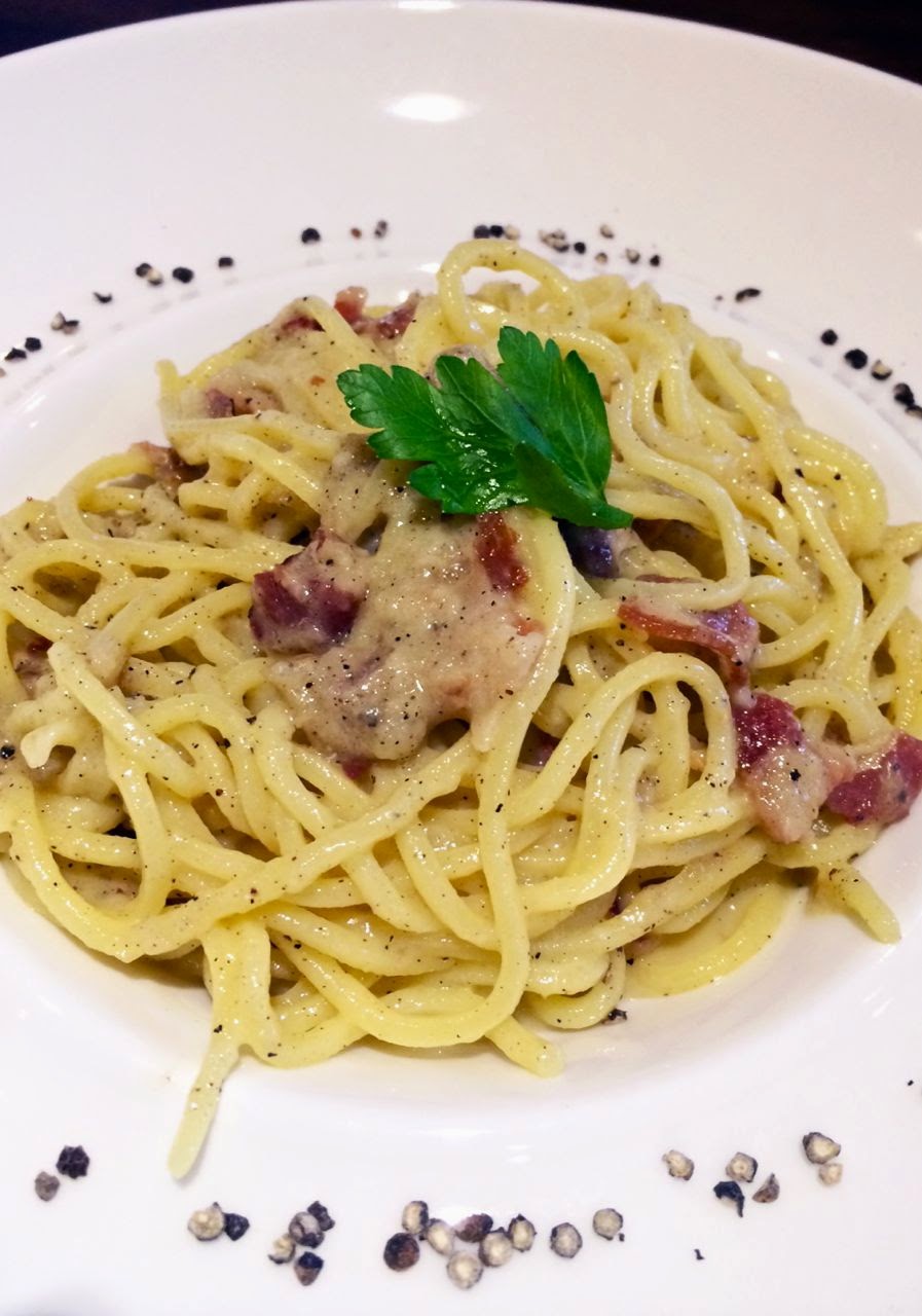 Scrumpdillyicious Spaghetti alla Carbonara Memories of Marcella