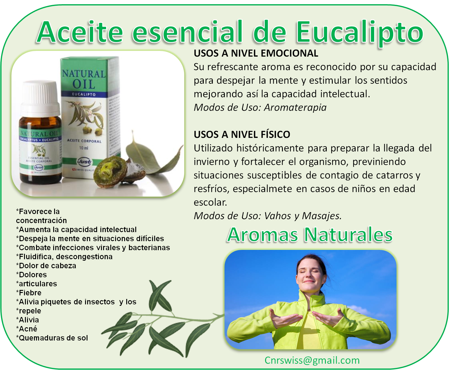 Esencia de la naturaleza: Aceite Esencial de Eucalipto