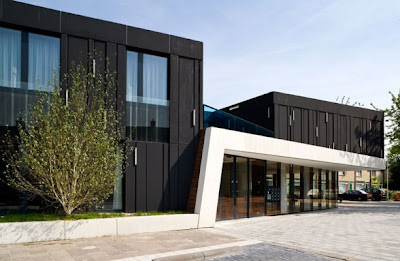 house monochromatic disabled residents shelter homes group zoetermeer mental netherlands