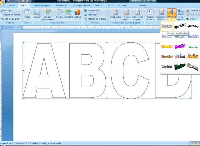 LETRAS PARA WORDART letras para wordart: