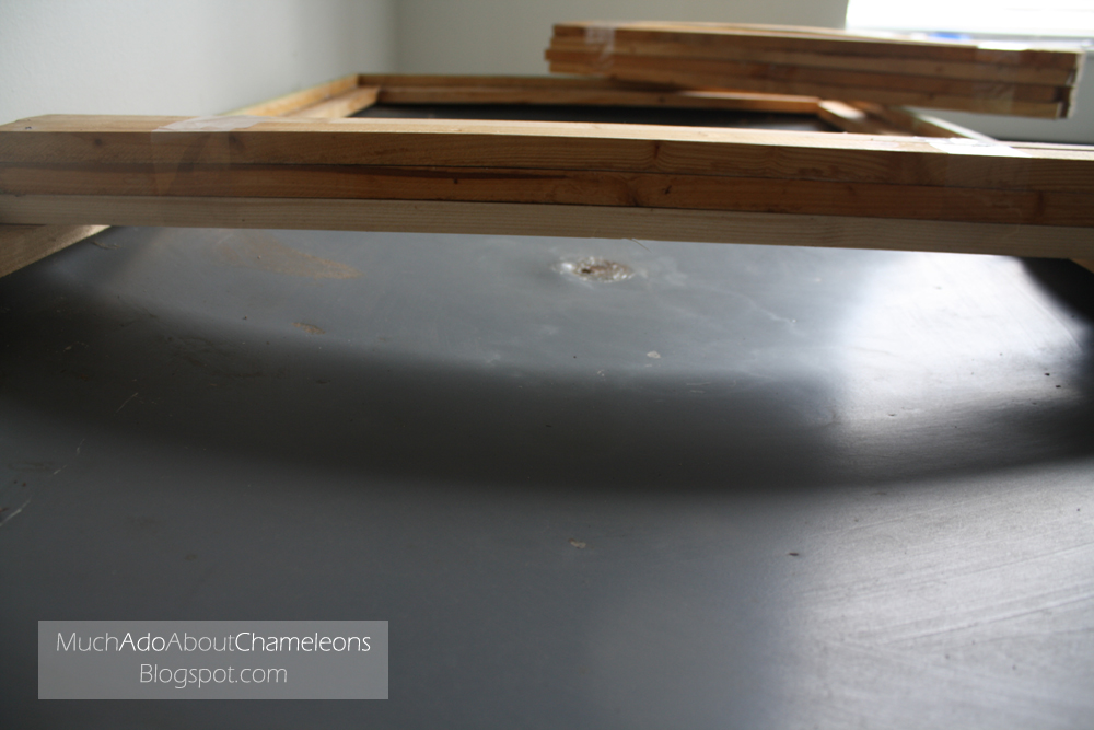 How To Make A Drainage Table Much Ado About Chameleons