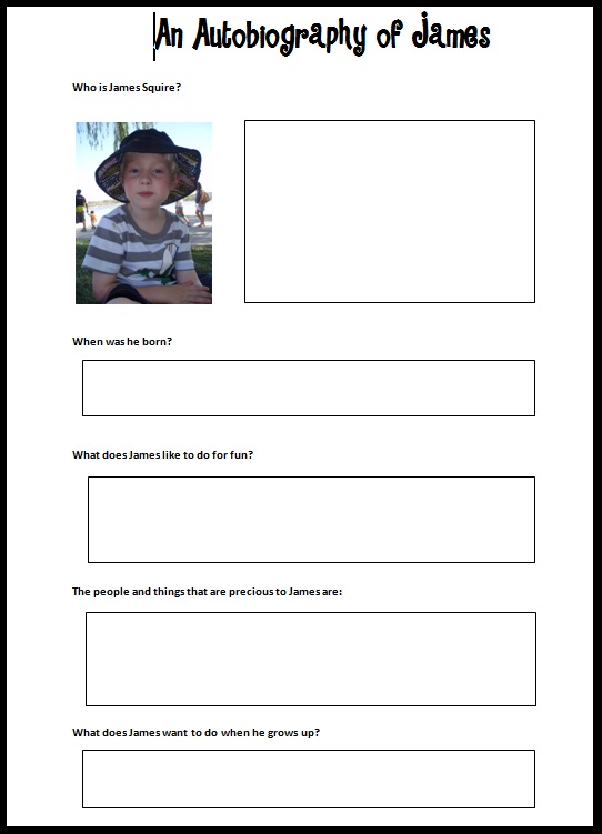 Autobiography book report