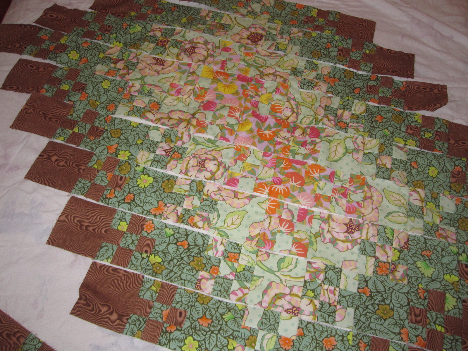 Free Blooming 9 Patch Quilt Pattern