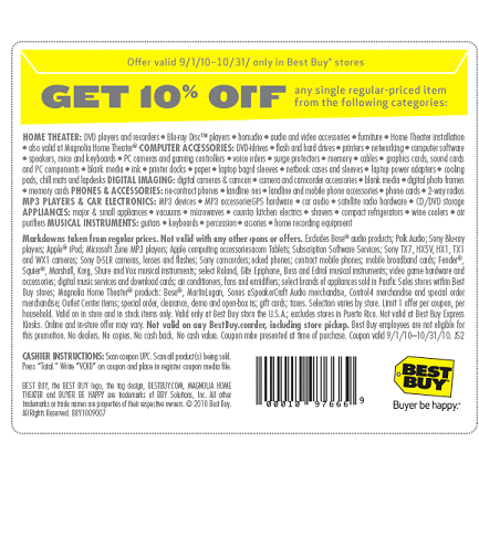 Best buy discount coupons