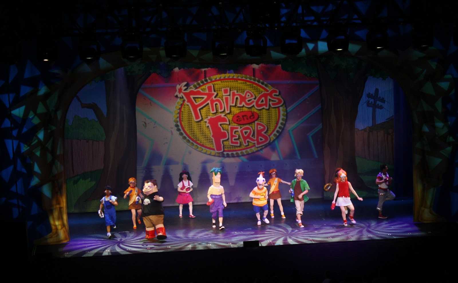 punkinhood phineas & ferb live!
