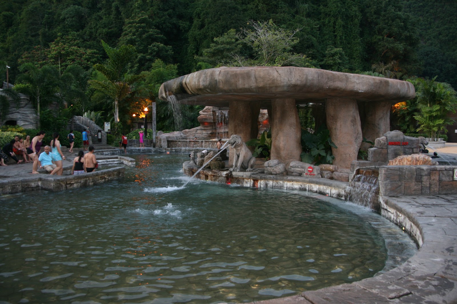 Natural Hot Spring Spa Paradise