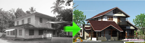 House : Before and after