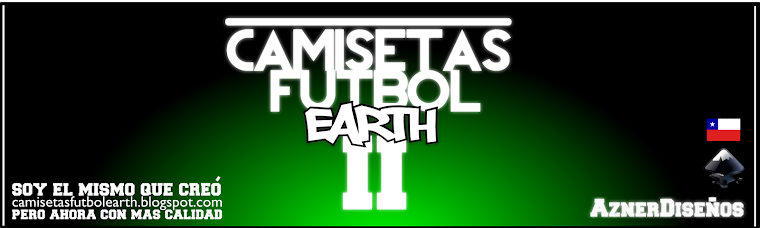 Camisetas Futbol Earth 2