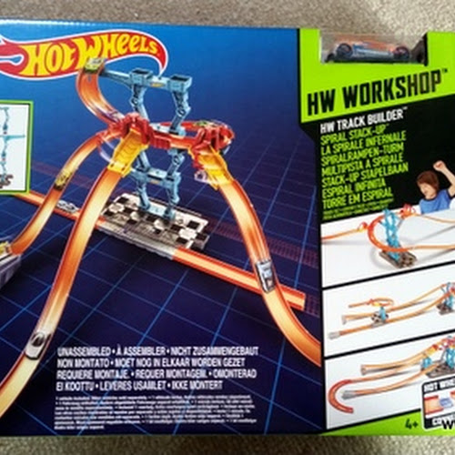 hot wheels spiral track