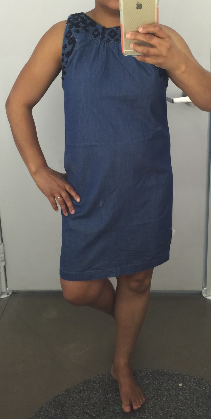 old navy embroidered dress